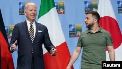 ABD Başkanı Joe Biden ve Ukrayna Cumhurbaşkanı Volodimir Zelenski