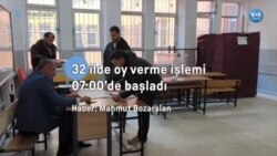 Doğu illerinde oy verme işlemi başladı