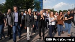 Diyarbakır’da valiliğin yasak kararına rağmen protesto eylemi gerçekleştirildi