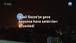 İsrail Gazze'ye hava saldırıları düzenledi