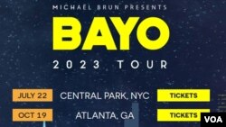 Logo Bayo Tour DJ Ayisyen Michael Brun an. 