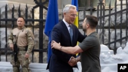 Ukrayna Cumhurbaşkanı Volodimir Zelenski ile NATO Genel Sekreteri Jens Stoltenberg Kiev'de görüştü.