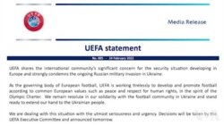 UEFA deplase final lig chanpyon Ewopeyen an soti an Risi pou l jwe nan vil Paris Jacquelin Belizaire