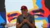 The president of Venezuela's Bolivarian National Assembly and campaign manager for President Nicolas Maduro, Jorge Rodriguez, speaks during a press conference in Caracas on July 1, 2024.