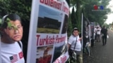 Pennsylvania'da Gülen'in Konutu Önünde Protesto