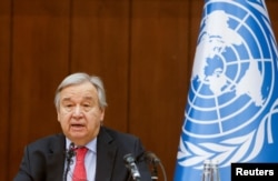 BM Genel Sekreteri Antonio Guterres