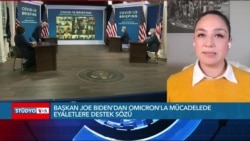 Biden’dan Omicron’la Mücadelede Eyaletlere Destek Sözü