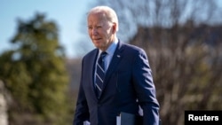 President Joe Biden returns to the White House, after a weekend in Delaware