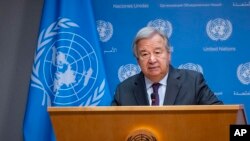 BM Genel Sekreteri Guterres ‘’Bu menfur saldırıları kınıyorum. Saldırılar sürdükçe ve kayıp kişilerden haber gelmedikçe, can kaybı sayısının artmasından endişe ediyorum’’ dedi.  