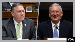 CIA direktörü adayı Mike Pompeo ve savunma bakanı adayı James Mattis